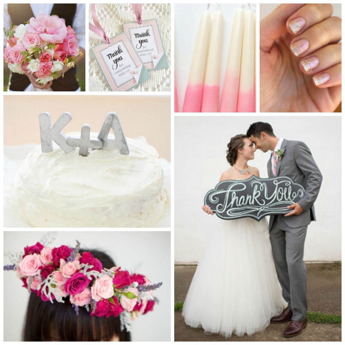 Wedding Color Schemes Pink And Grey Allfreediyweddings Com