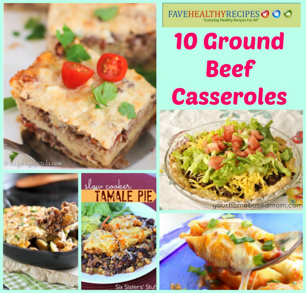 10 Savory Ground Beef Casserole Recipes | FaveHealthyRecipes.com