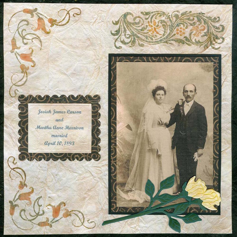 Vintage Scrapbook Layouts