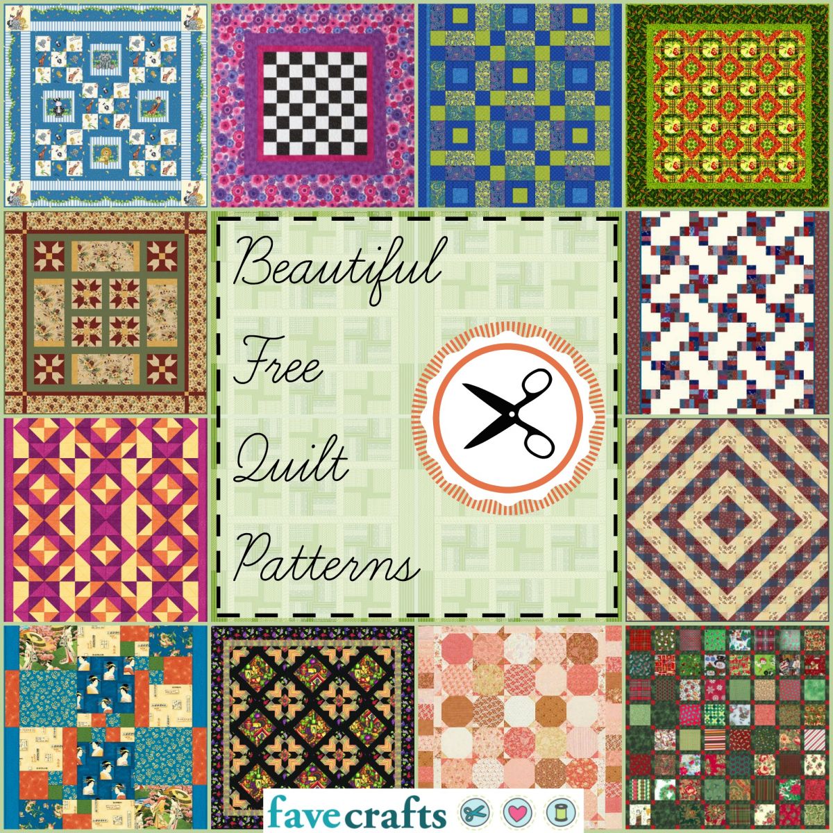 Free Quilt Patterns To Print Out