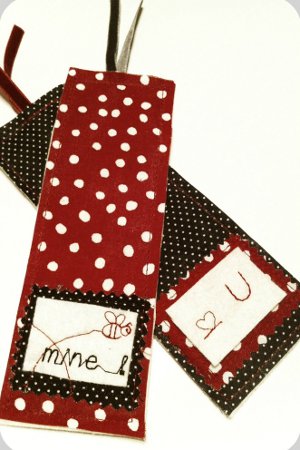 personalized ribbon bookmarks