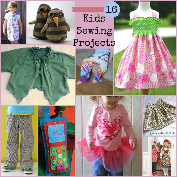 16 Kids Sewing Projects | FaveCrafts.com