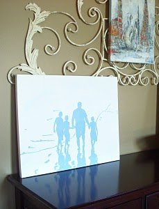 Silhouette Wall Art | FaveCrafts.com