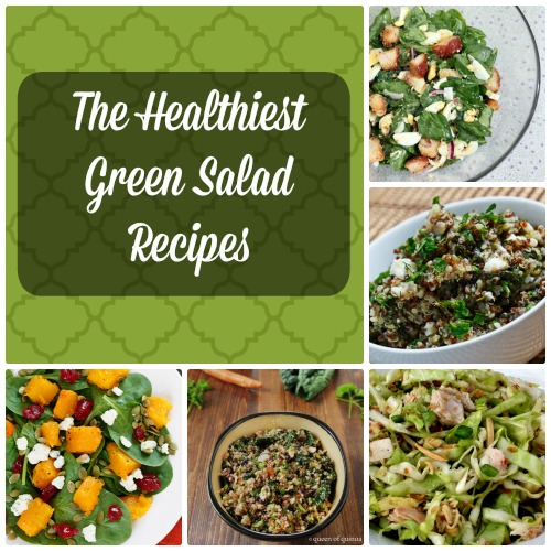 14 Healthy Green Salad Recipes | FaveHealthyRecipes.com