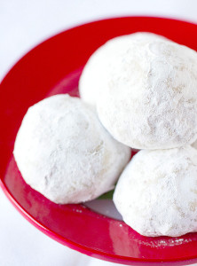 North Pole Snowball Cookies