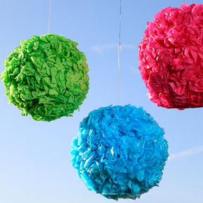Tissue Paper Party Decorations