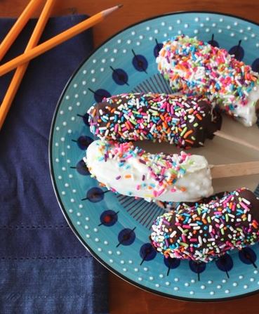 Cake Batter Frozen Banana