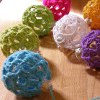 Pip's Crocheted Christmas Baubles