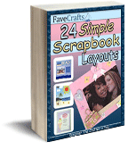 24 Simple Scrapbook Layouts