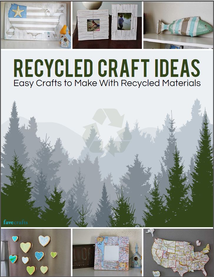 Free craft ideas for home decor.