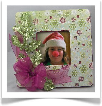 Designer Wooden Picture Frame | AllFreeChristmasCrafts.com