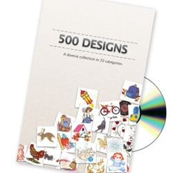 500 Designs CD Collection