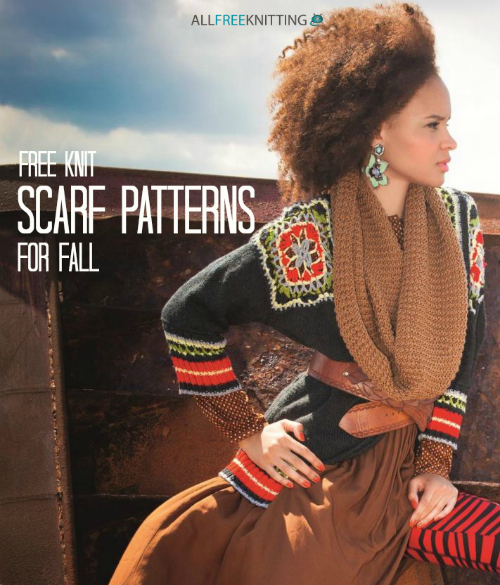 28 Free Knit Scarf Patterns for Fall