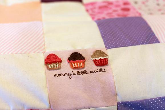 Mommy's Little Sweetie Baby Clothes Quilt