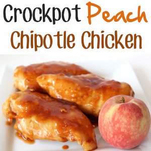 Three-Ingredient Peach Chipotle Chicken