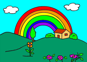 440 Collections Coloring Pages Online Rainbow Best