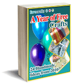 24 Handmade Craft Ideas from 2010: A Year of Free Crafts