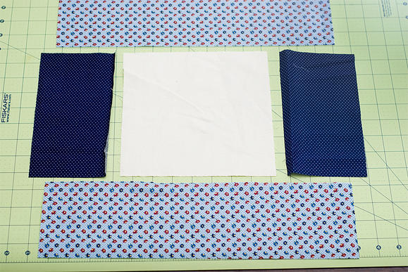 Sleeping on Squares Bed Quilt