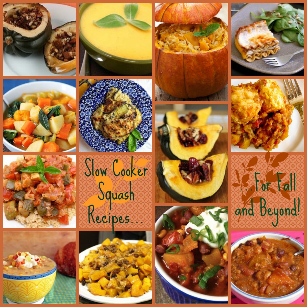 Slow Cooker Squash Recipes for Fall and Beyond