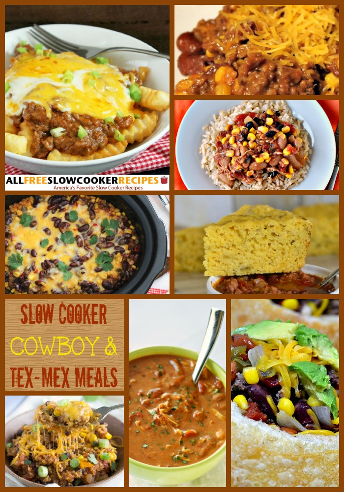 Slow Cooker Cowboy and Tex-Mex Meals