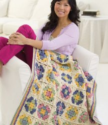 Versatile Flower Granny Afghan